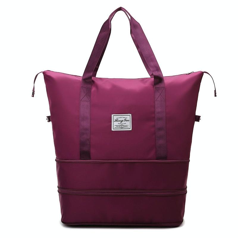 Waterproof Fitness Bag - Large Size - Purple Red