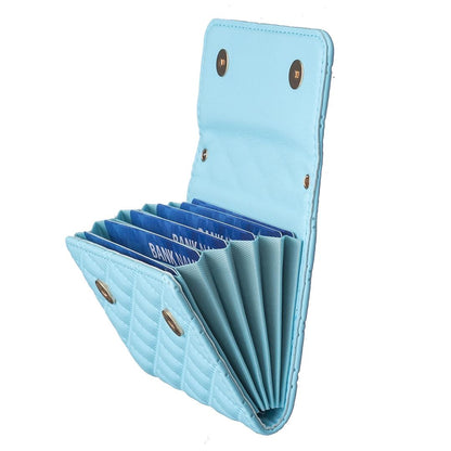 Horizontal Card Bag For Mobile Phones Sticker - Purple