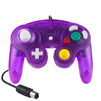 5 Piece Wired Game Controller for Nintendo Ngc - Ink Green