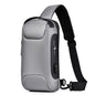 Men's Anti Theft Oxford Chest Bag - Gray