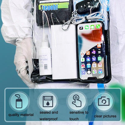 Waterproof Shoulder Messenger Bag For Sundries Phone Compatible - Orange