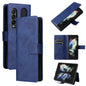 For Samsung Galaxy Z Fold4 5G Leather Flip Case With Pen Slot - Royal Blue
