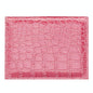 Pu Crocodile Pattern Card Holder Fits Cdc Documents - Pink