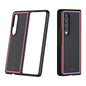 Frosted Skin Case for Samsung Galaxy z Fold 4 - Slim & Stylish - Checkered Black