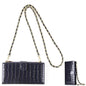 Convertible Crossbody Phone Purse With Chain - Royal Blue
