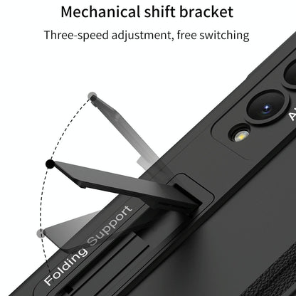 For Samsung Galaxy Z Fold4 5G Magnetic Fold Case - Full Coverage - Black