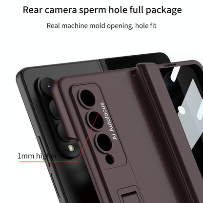 For Samsung Galaxy Z Fold4 5G Magnetic Fold Case - Full Coverage - Black