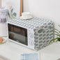 Universal Cotton Linen Microwave Dust Cover - Green Wheat
