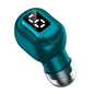 Mini Bluetooth Earphones with M5 Digital Display - Green