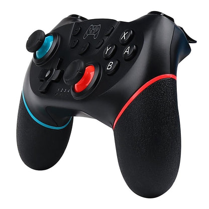 Macro Wireless Pro Controller with Wake-up Function - Black Blue Red