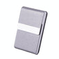Business Card Case For Advertising Fits Most Cards - Gray