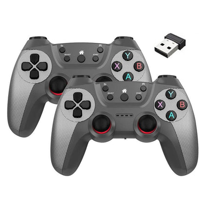 2.4g Wireless Controller for Pc Linux Android Tvbox - Supports Dual Connection - Lemon Yellow