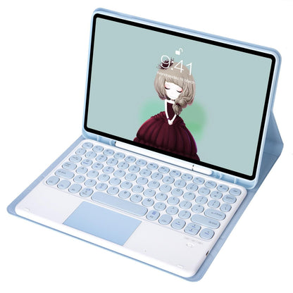 Detachable Bluetooth Keyboard Leather Case For Ipad Air 4 / 5 With Touch Control And Skin Feel Texture - For Ipad Air 4 10.9 2020 / Air 5 10.9 2022