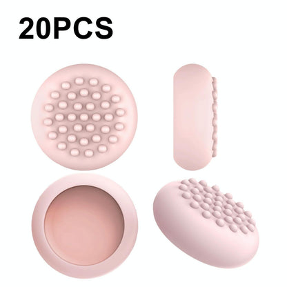 20-Piece Silicone Vr Handle Covers For Meta Quest 2 - Enhance Your Gaming Experience - Black