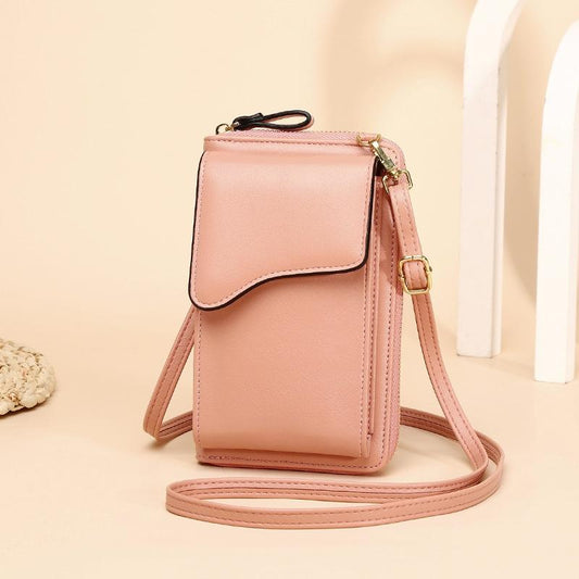 Large Capacity Crossbody Purse For Women - Pink