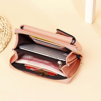 Large Capacity Crossbody Purse For Women - Pink