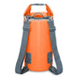 Waterproof Dual Shoulder Dry Bag 50L Capacity - Orange