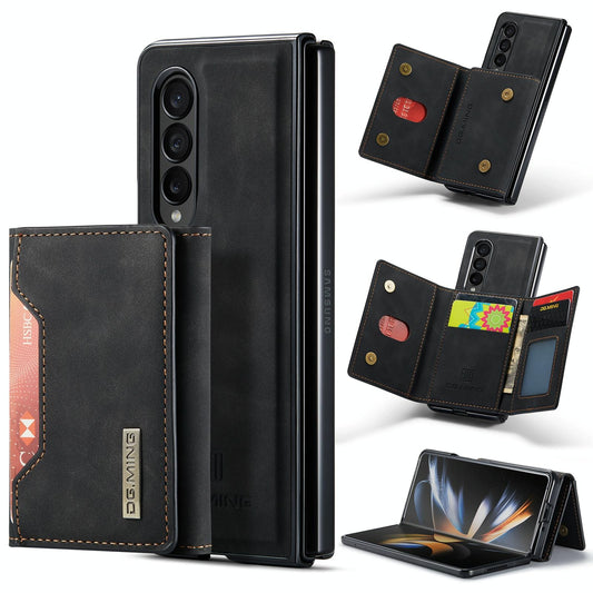 Multi-card Phone Case for Samsung Galaxy z Fold 4 - Fits Dg.ming M2 Series - Black