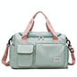 Waterproof Gym Bag For Travel - Size L - Green Pink