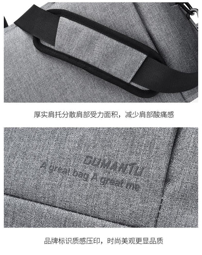 14 Oxford Cloth Laptop Backpack For Event - 020 - Dark Gray