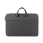 Waterproof Laptop Handbag - 15.6 Inches Shock-Absorbing & Large-Capacity - Deep Sky Gray