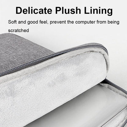 Waterproof Laptop Handbag - 15.6 Inches Shock-Absorbing & Large-Capacity - Deep Sky Gray