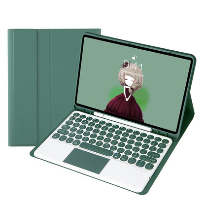 Detachable Bluetooth Keyboard Leather Case For Ipad 10.2 / Air 2019 / Pro 10.5 - Black - Eda001493803E