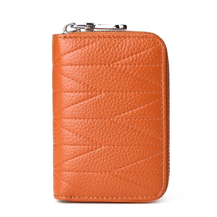 Women Anti Magnetic Leather Rfid Wallet - Pink