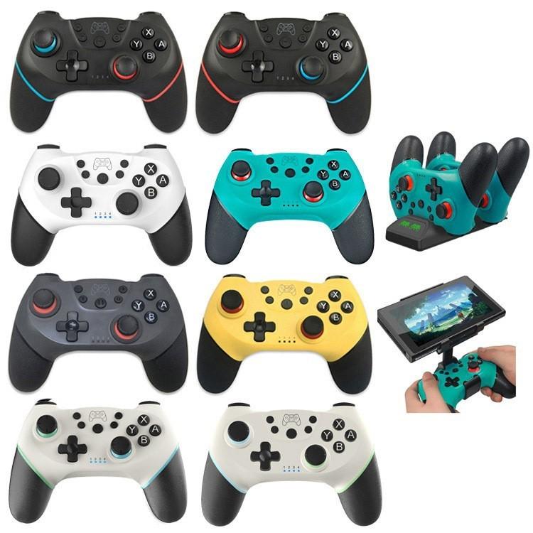 Wireless 6-axis Gamepad for Nintendo Switch - Left Green Right Blue
