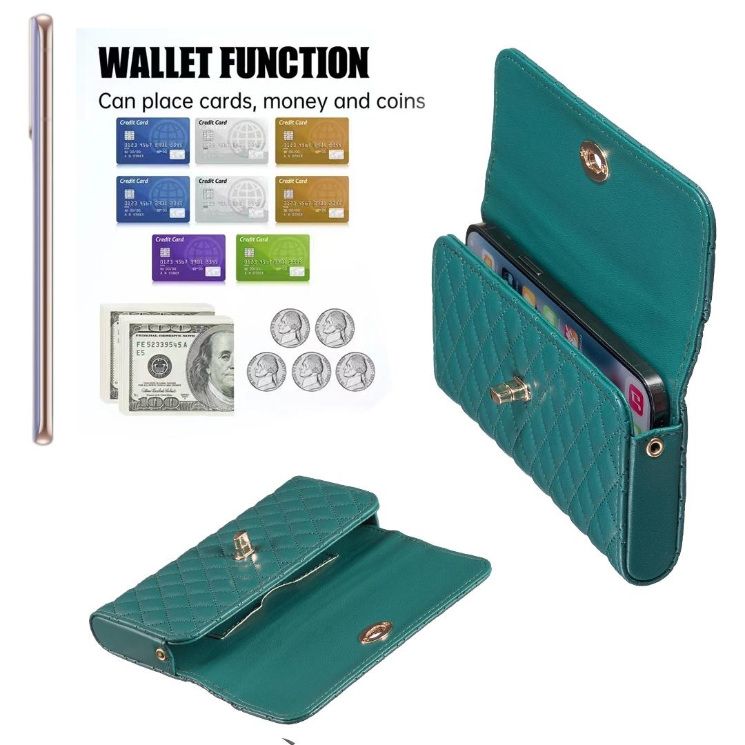Horizontal Pu Crossbody Shoulder Bag - Purple