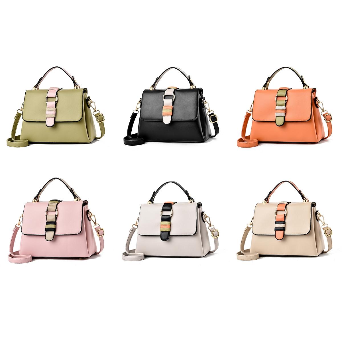 Versatile Small Square Handbag For Women - Apricot