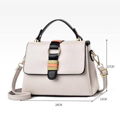 Versatile Small Square Handbag For Women - Apricot