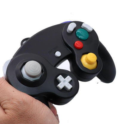 5 Piece Wired Game Controller for Nintendo Ngc - Transparent Yellow