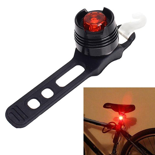 Waterproof Led Bicycle Safety Lights - Red Light Red Case