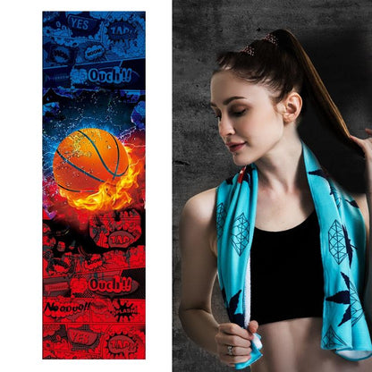 Quick Drying Cooling Towel For Outdoor Sports 100 X 30Cm - Power