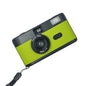 Retro Manual Reusable Film Camera for Kids - no Film - Black + Grass Green