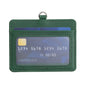 Horizontal Id Card Bag & Lanyard - Green