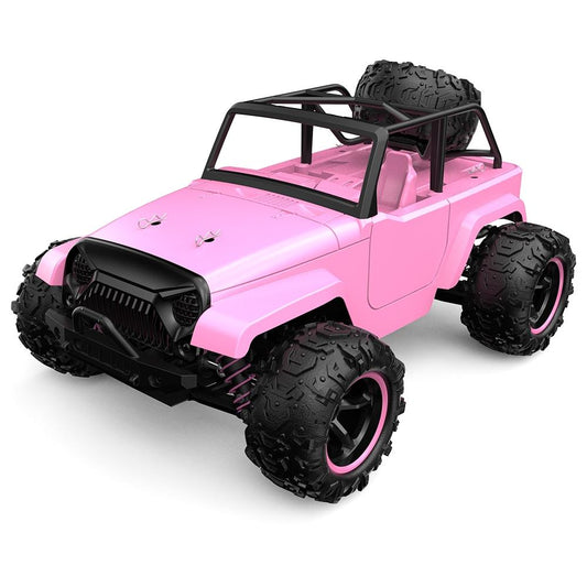 High Speed 4wd Rc Car - 1 18 Scale - Pink