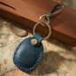 Vintage Leather Proximity Card Holder Access Control - Blue