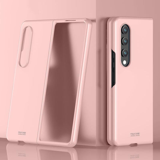 For Samsung Galaxy Z Fold4 5G Shockproof Skin - Breathable & Protective - Pink