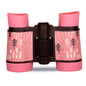 Children's Bird Watching Binoculars - 4x30 Perfect Gift - Rain Season Pink