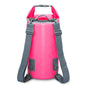 Waterproof Dual Shoulder Dry Bag 50L Capacity - Pink
