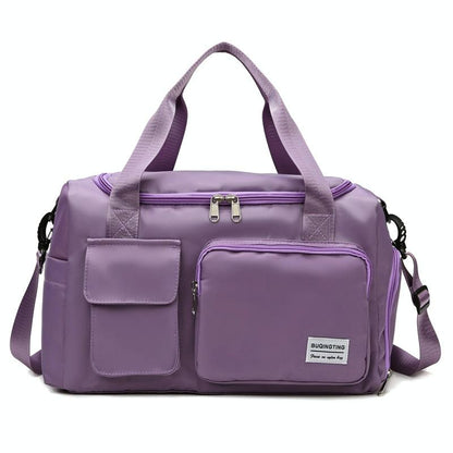 Waterproof Gym Bag For Travel - Size L - Fog Blue