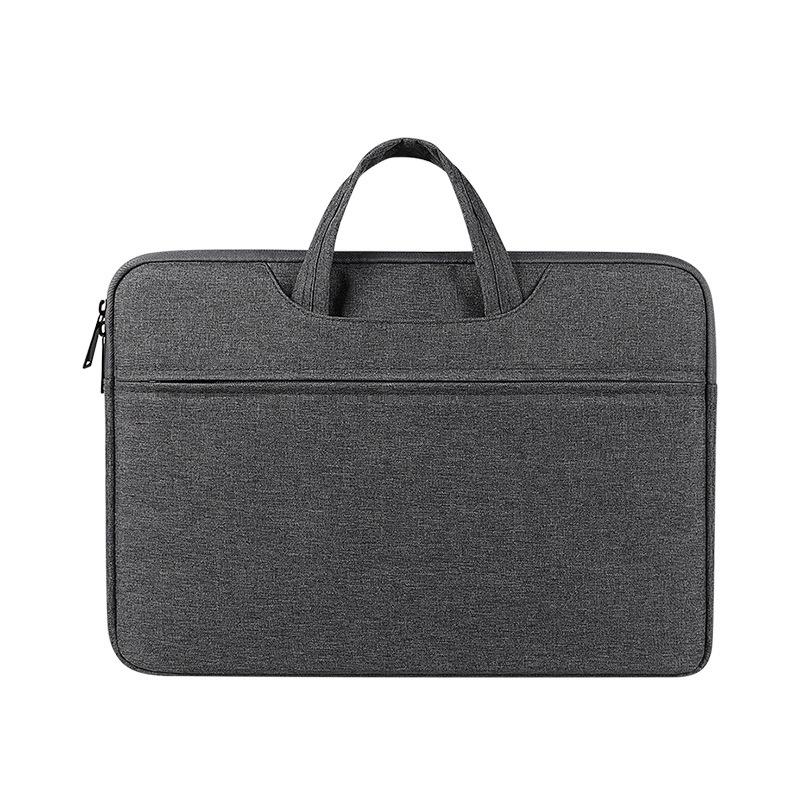 Waterproof Laptop Handbag - Large Capacity Shock-Absorbing - Fits 14.1-15.4 Inches - Rose Pink