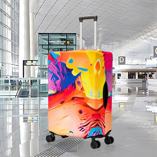 Thick Elastic Luggage Cover for Outdoor Travel - Fits 22-24 Inches - T-021 - M (20-22 Inches)
