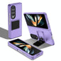 Foldable 3d Design Phone Case for Samsung Galaxy z Fold 4 / 5g - Purple