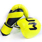 Professional Boxing Gloves For Adult Training - 10Oz Muay Thai Fighting - Fluorescent Yellow