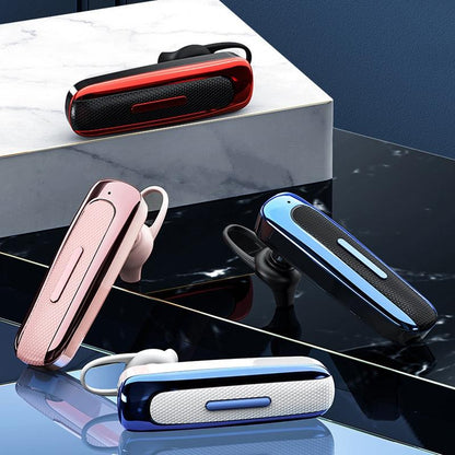 Wireless Unilateral Ear-mounted Earphone with Noise Reduction - Pink
