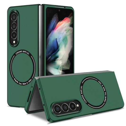 Secure & Portable Magnetic Folding Case for Samsung Galaxy z Fold 4 - Green