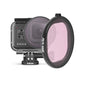 Gopro Hero8 Round Diving Lens Filter - Pink